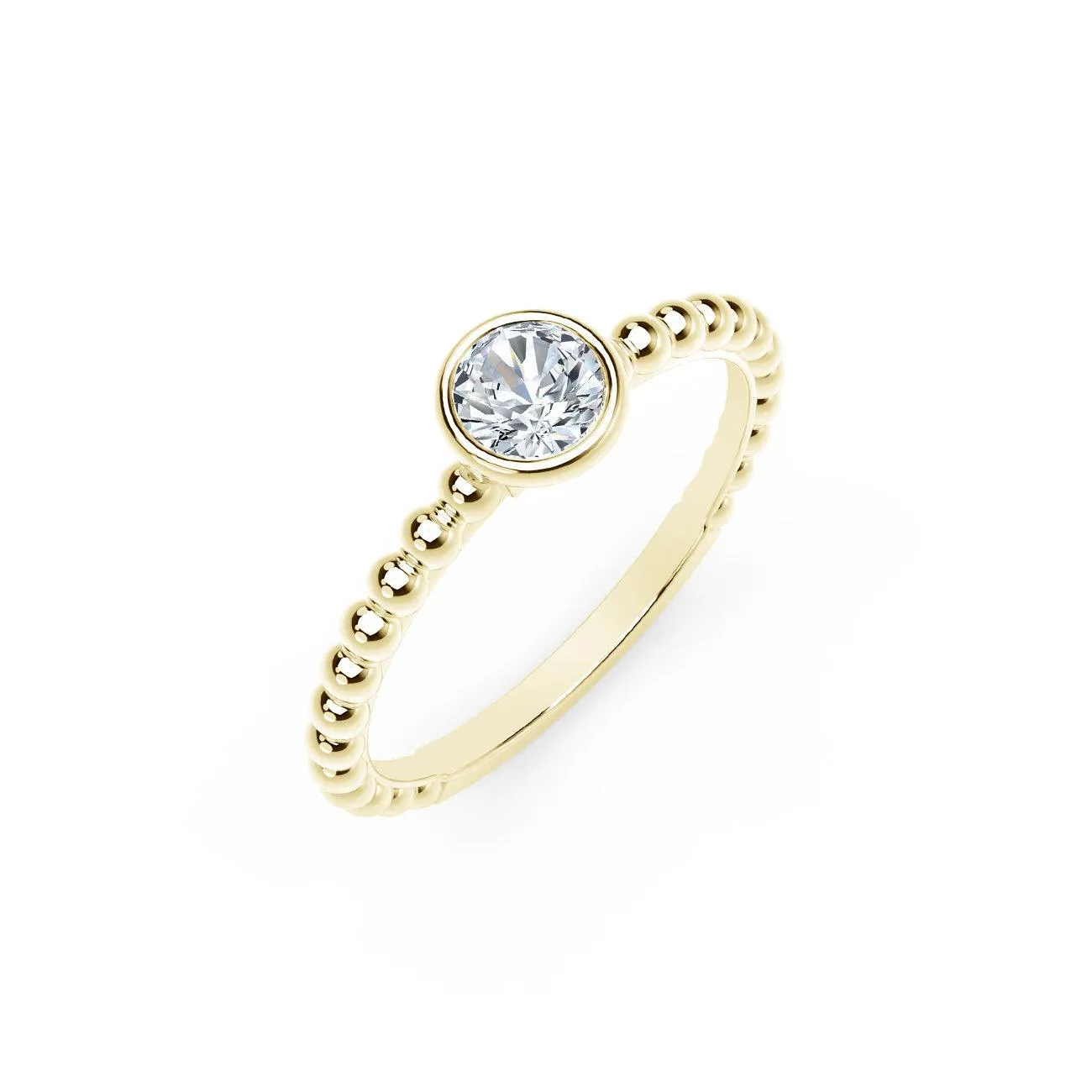 0.15ctw Diamond Stackable Ring