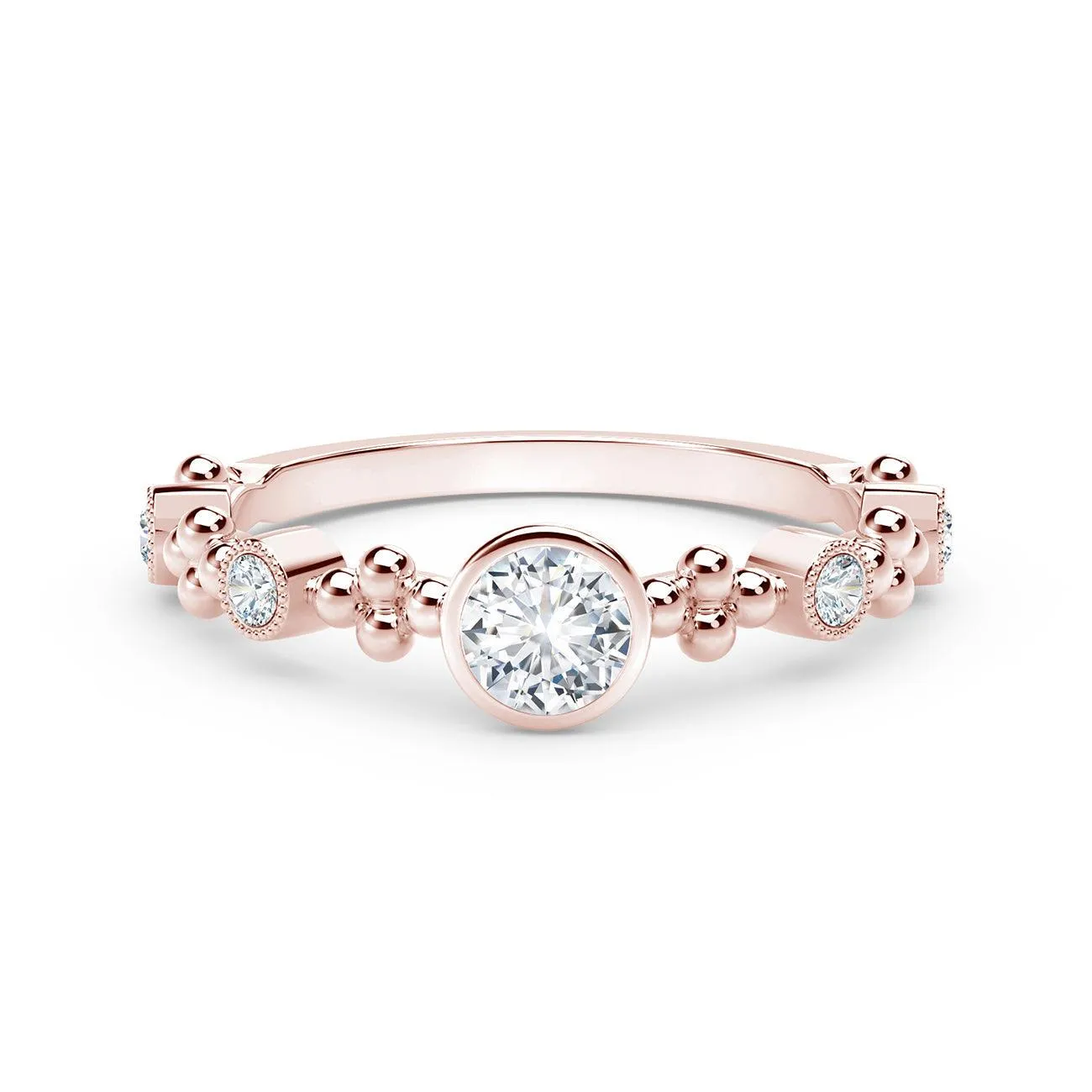 0.34ctw Feminine Diamond Ring