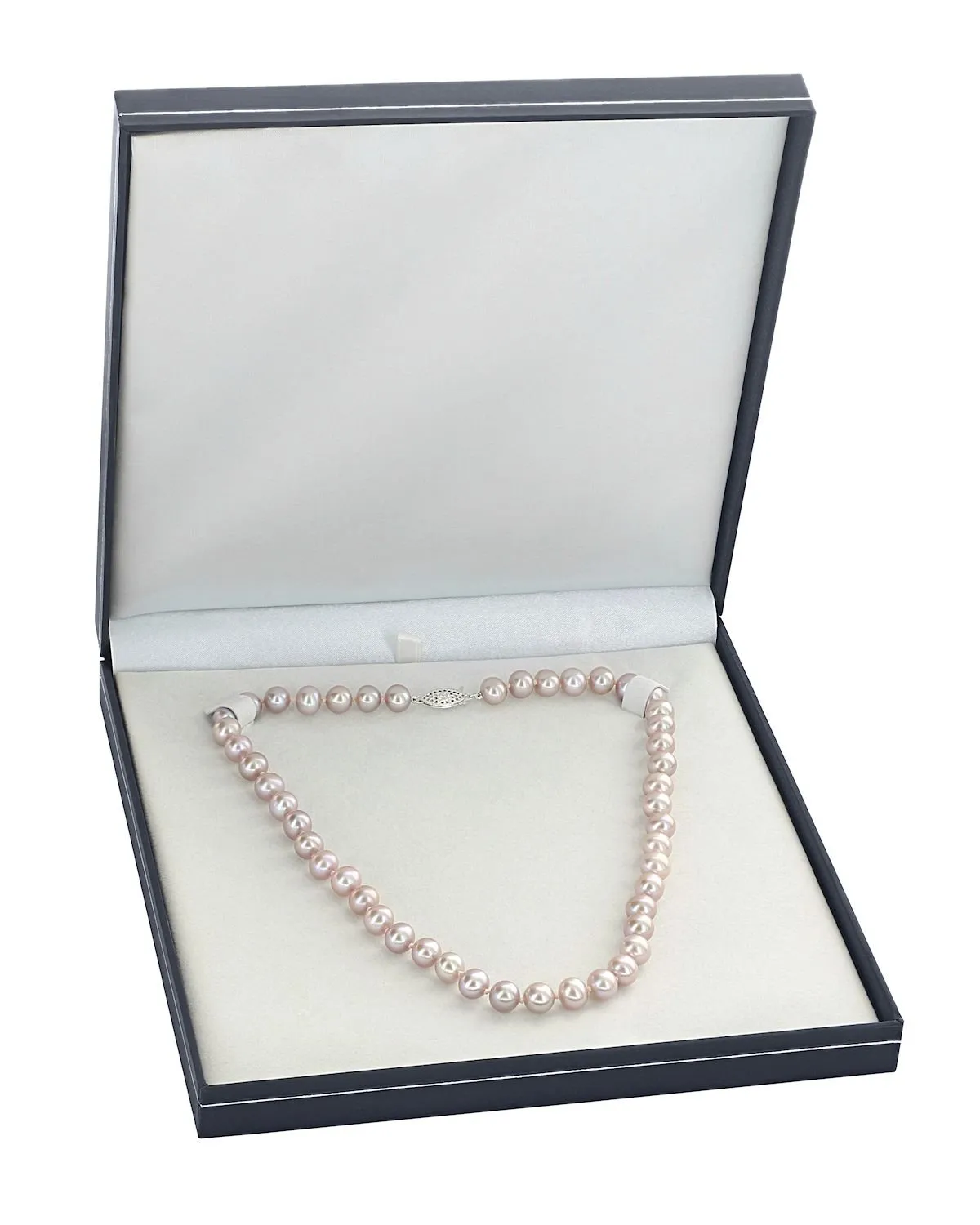 10.5-11.5mm Pink Freshwater Pearl Necklace- AAAA Quality