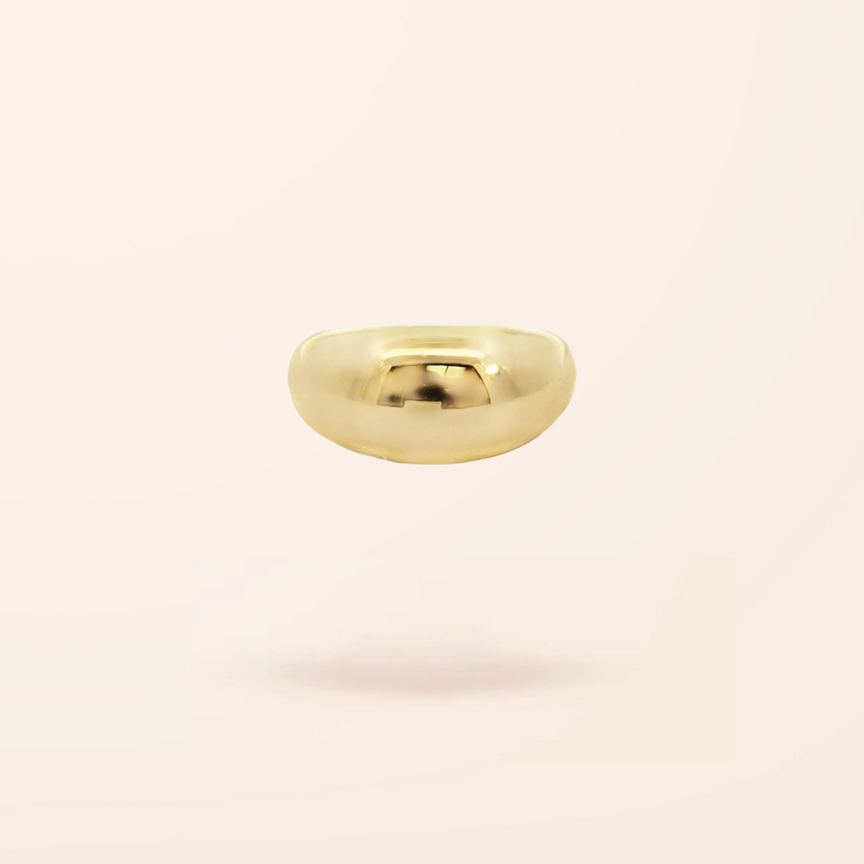 10K Gold Dome Ring