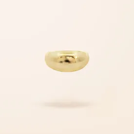 10K Gold Dome Ring