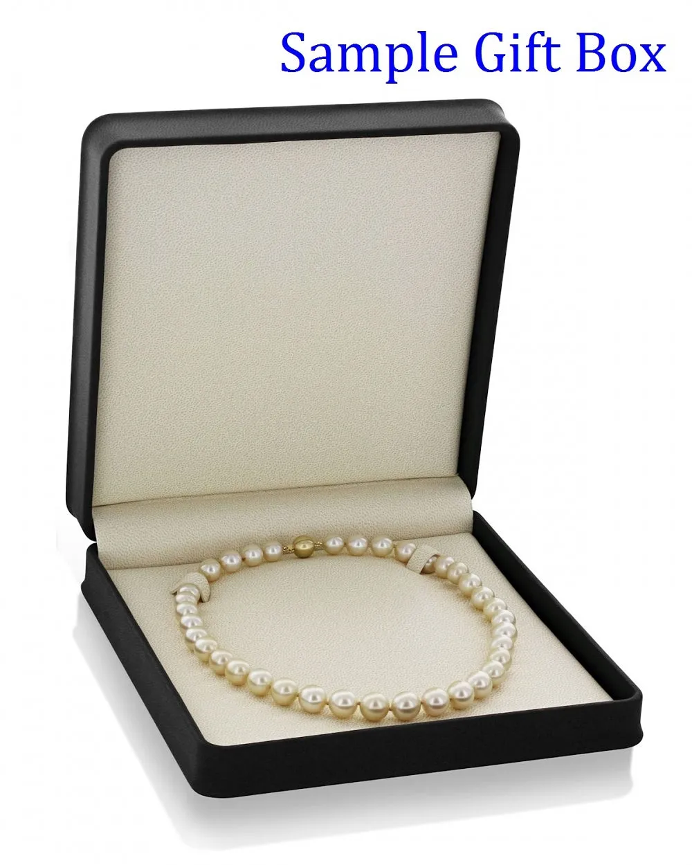 14-16mm Golden South Sea Pearl Necklace - AAAA Quality