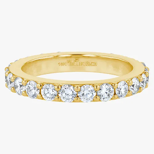 14K H-I/SI 2 Carat Diamond Eternity Band Ring