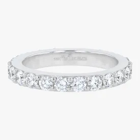 14K H-I/SI 2 Carat Diamond Eternity Band Ring