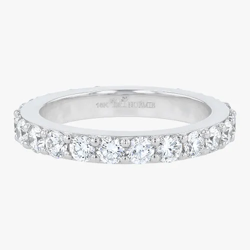 14K H-I/SI 2 Carat Diamond Eternity Band Ring