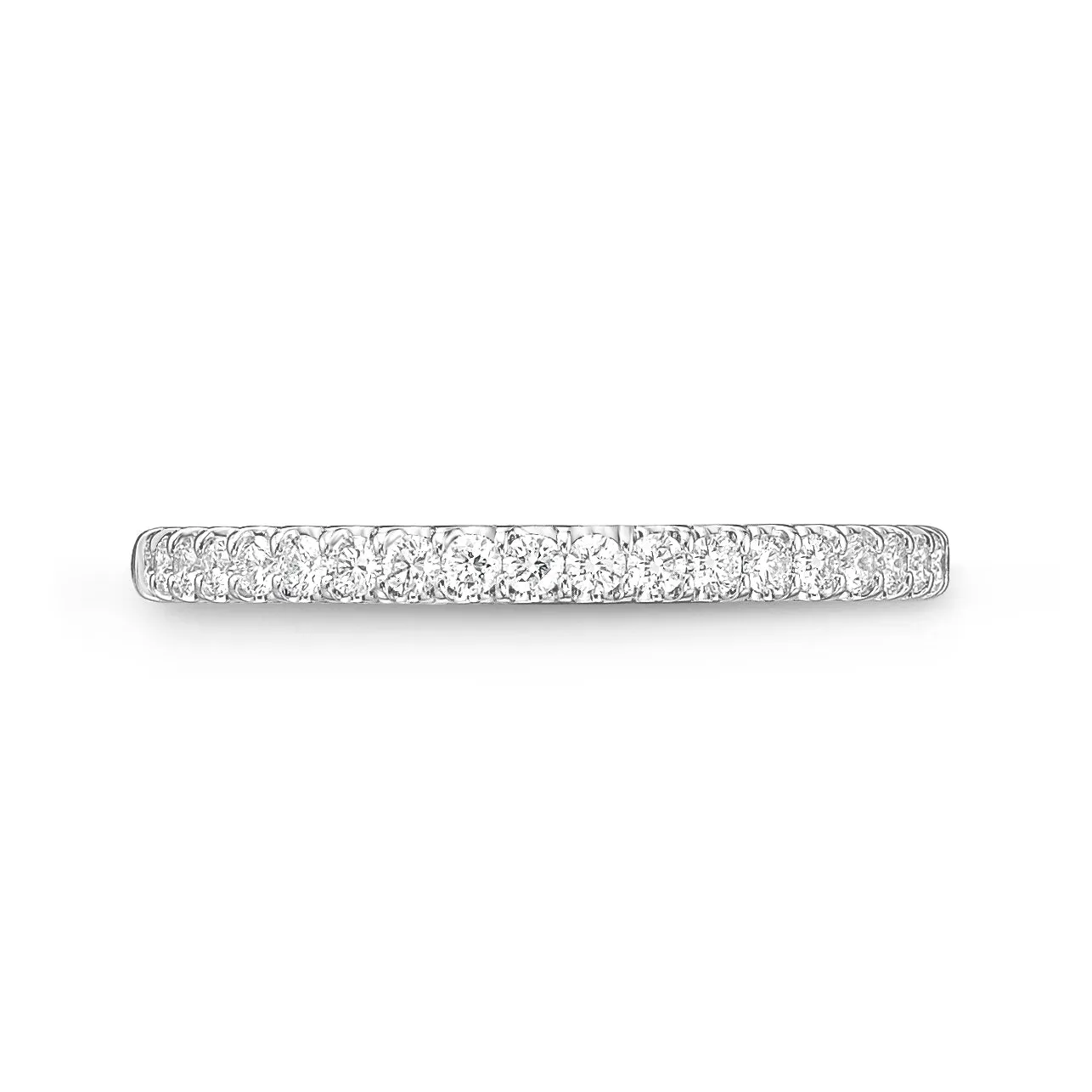 18K WHITE GOLD ODESSA DIAMOND BAND .25CT