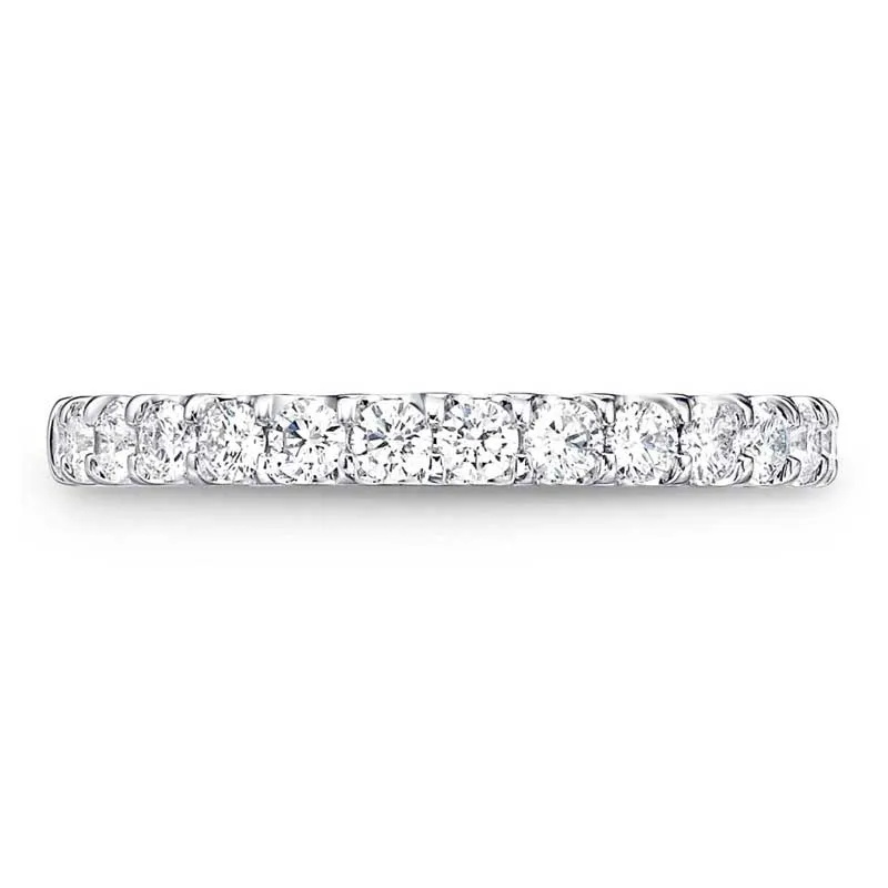 18K WHITE GOLD ODESSA DIAMOND BAND .54CT