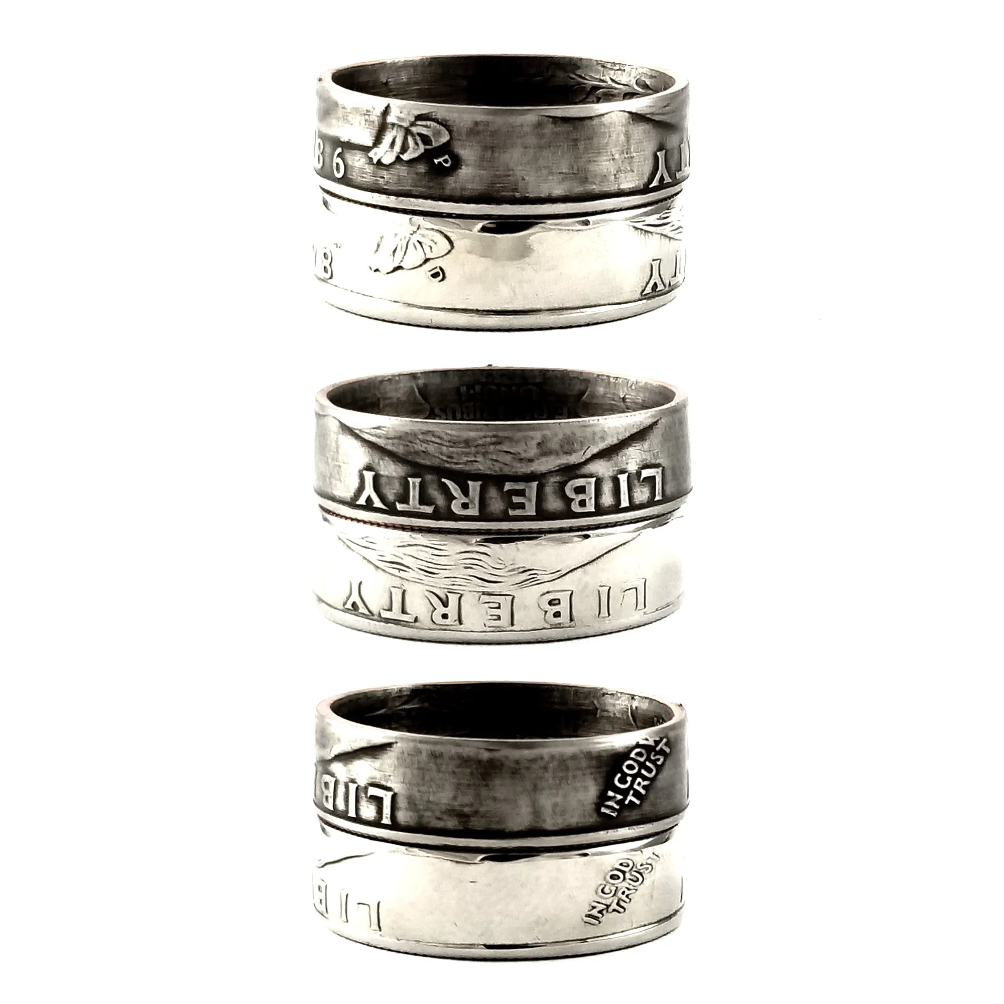 1967 Washington Quarter Coin Ring