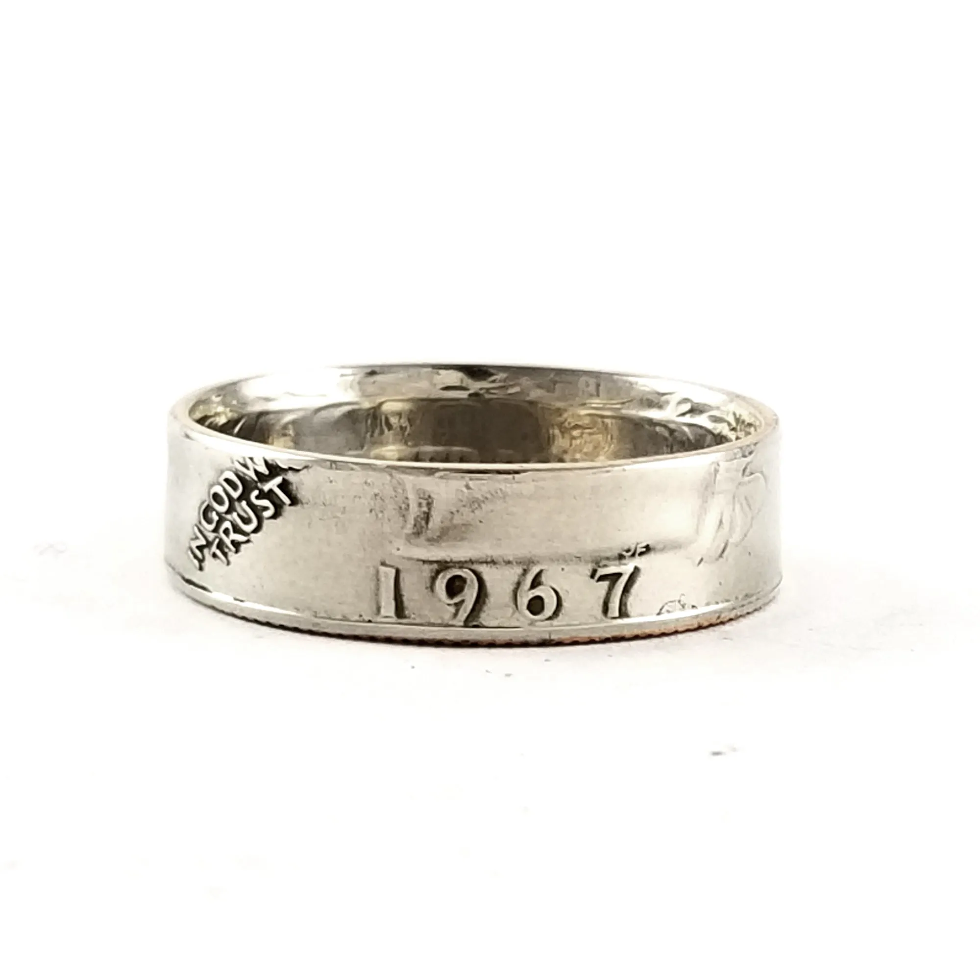 1967 Washington Quarter Coin Ring