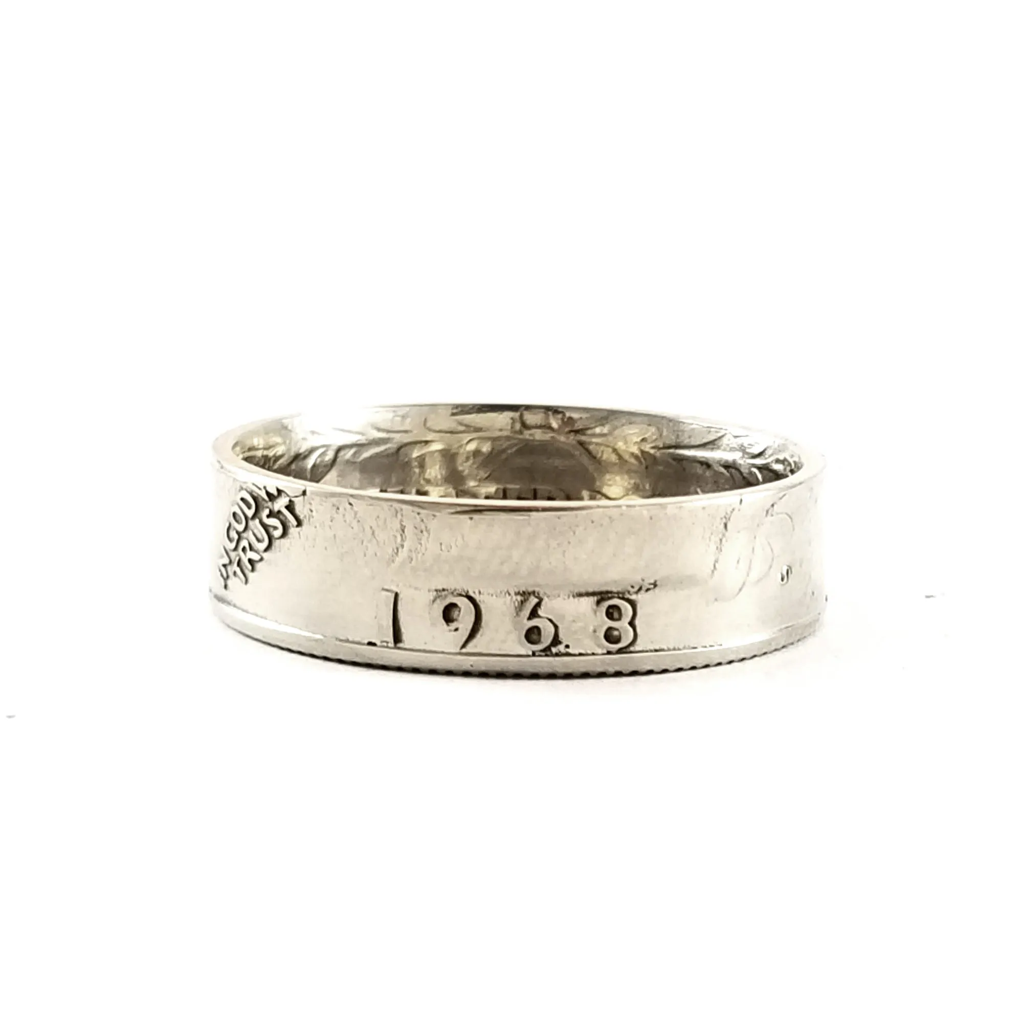 1968 Washington Quarter Coin Ring