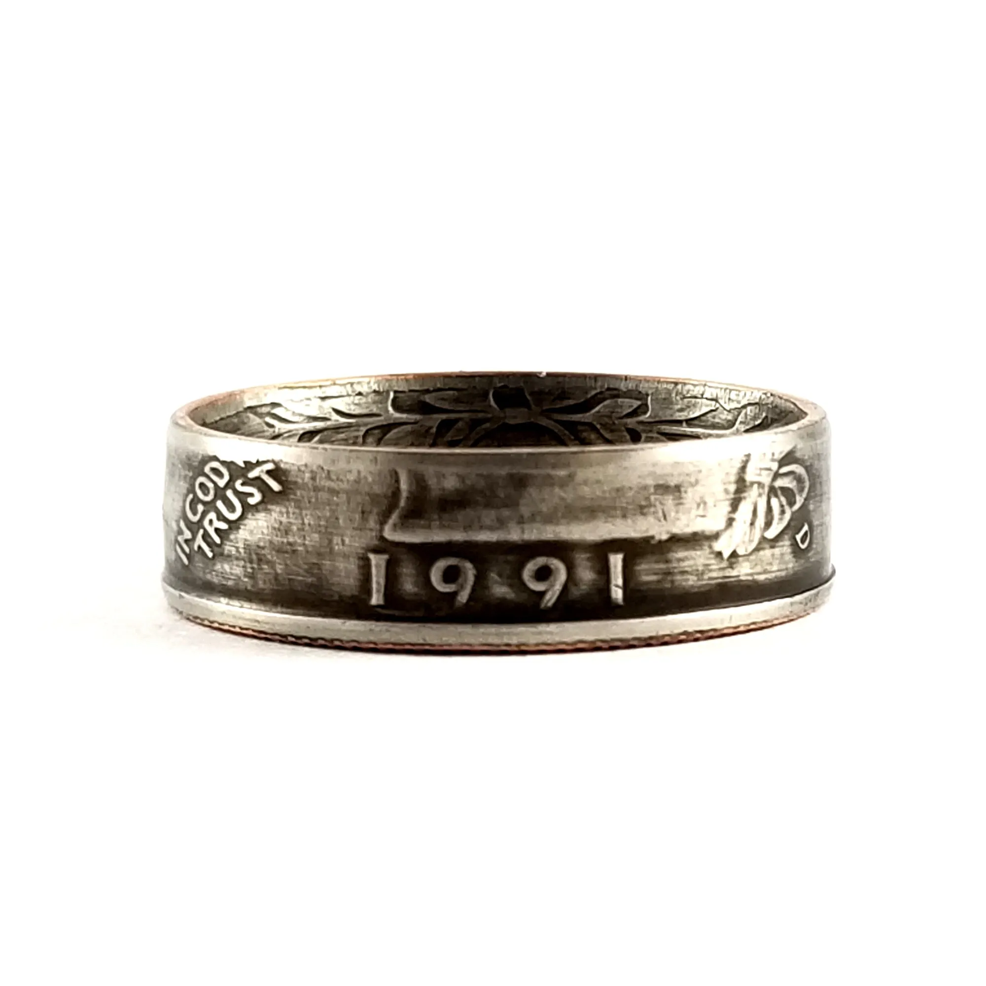 1991 Washington Quarter Coin Ring