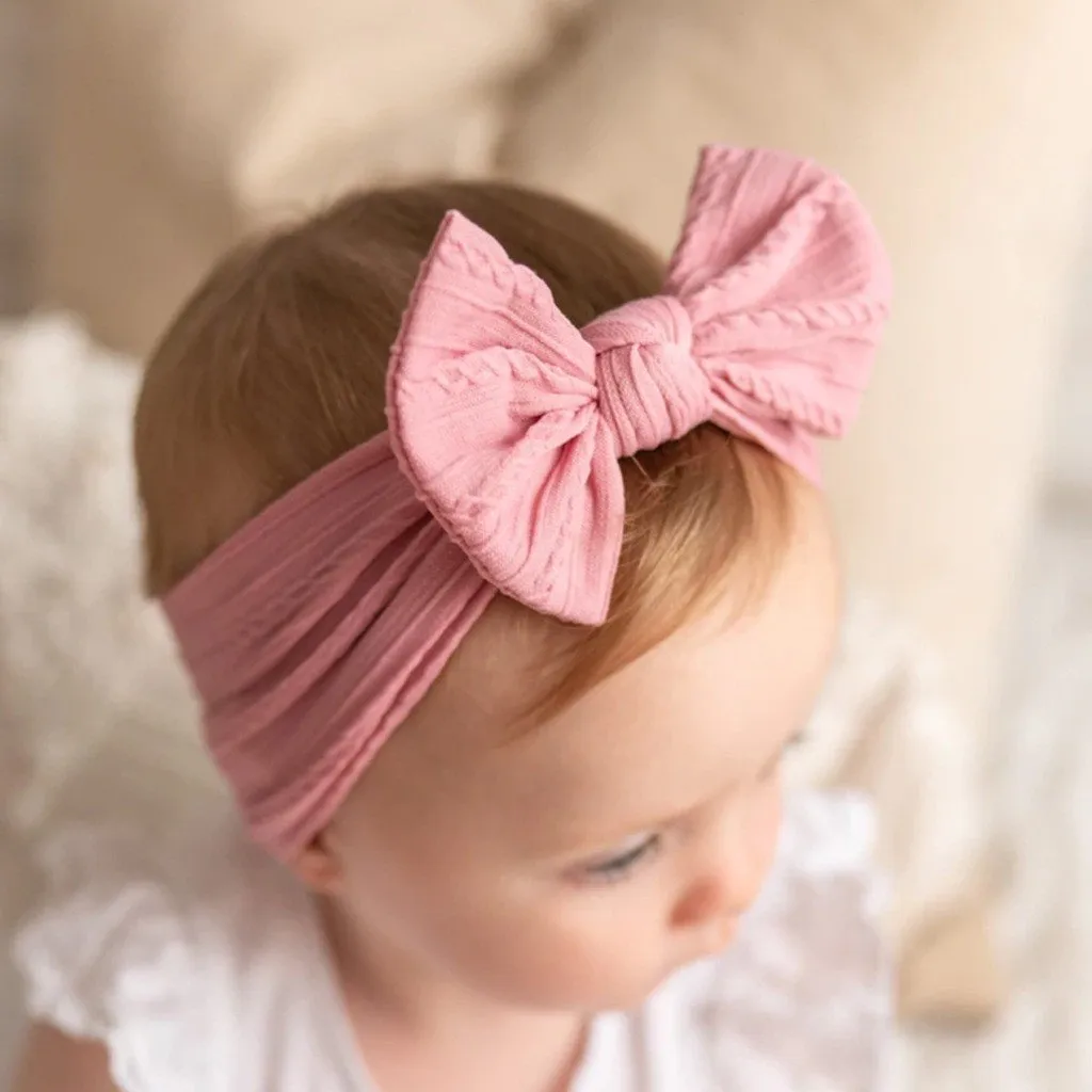 5pcs Baby Bow Headband Set