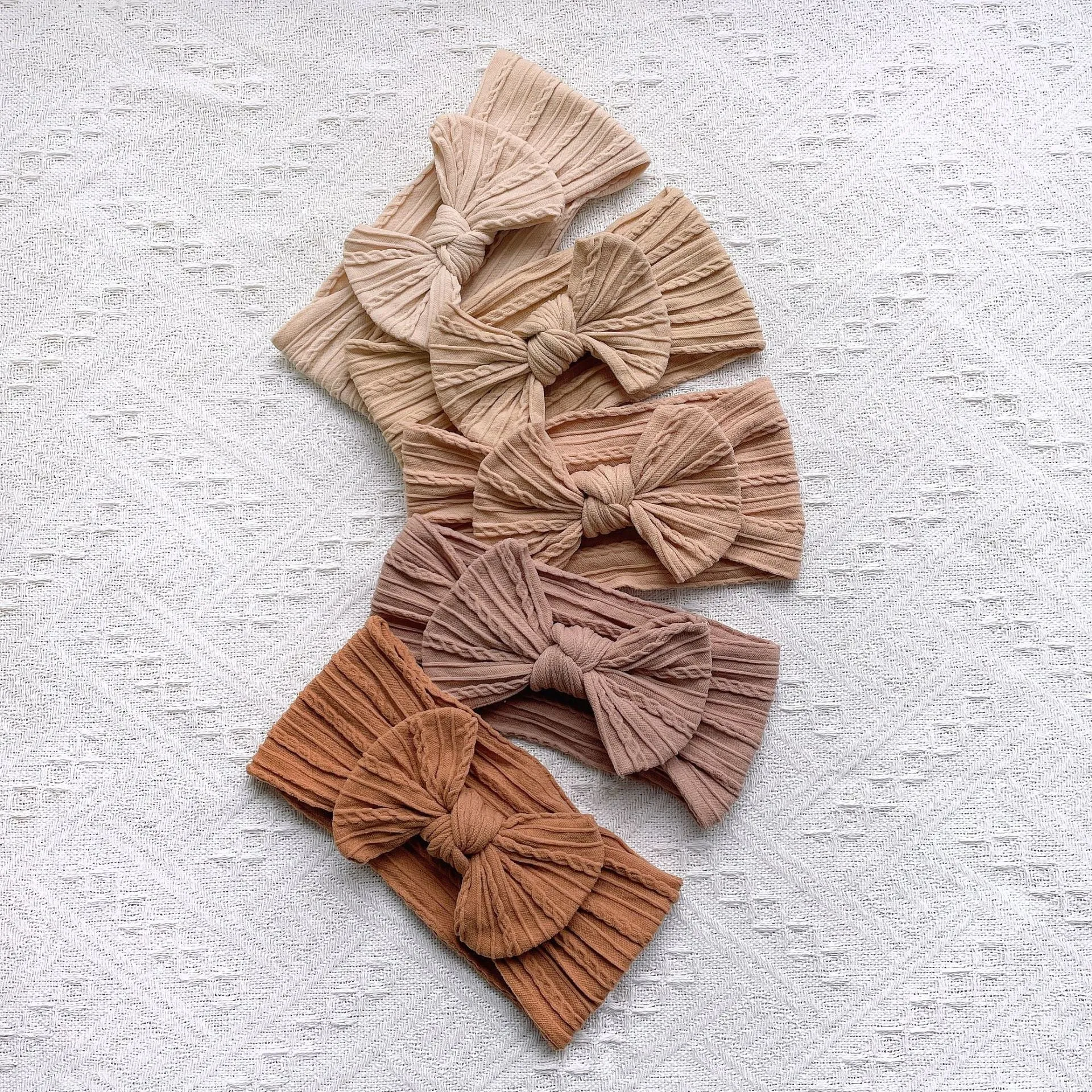 5pcs Baby Bow Headband Set