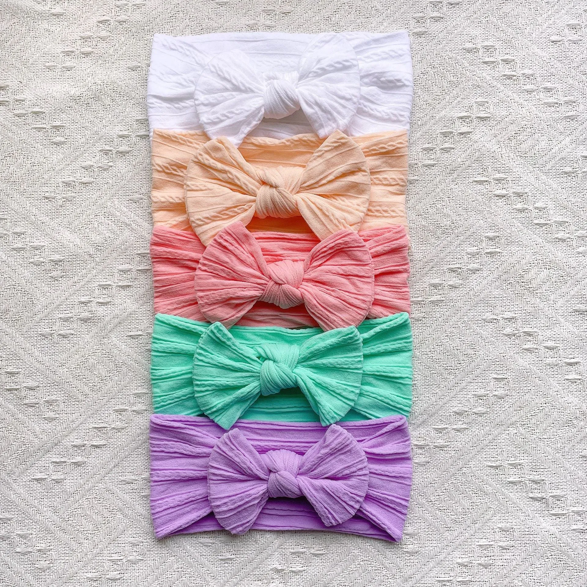 5pcs Baby Bow Headband Set