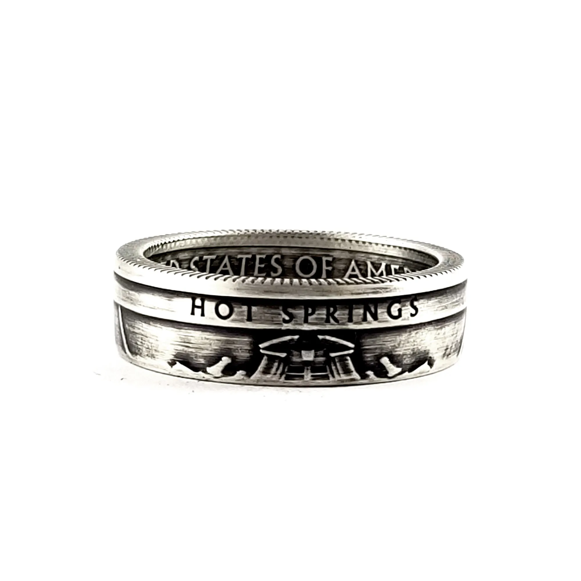 90% Silver Hot Springs National Park Quarter Ring