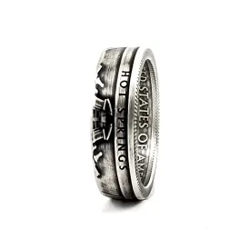 90% Silver Hot Springs National Park Quarter Ring