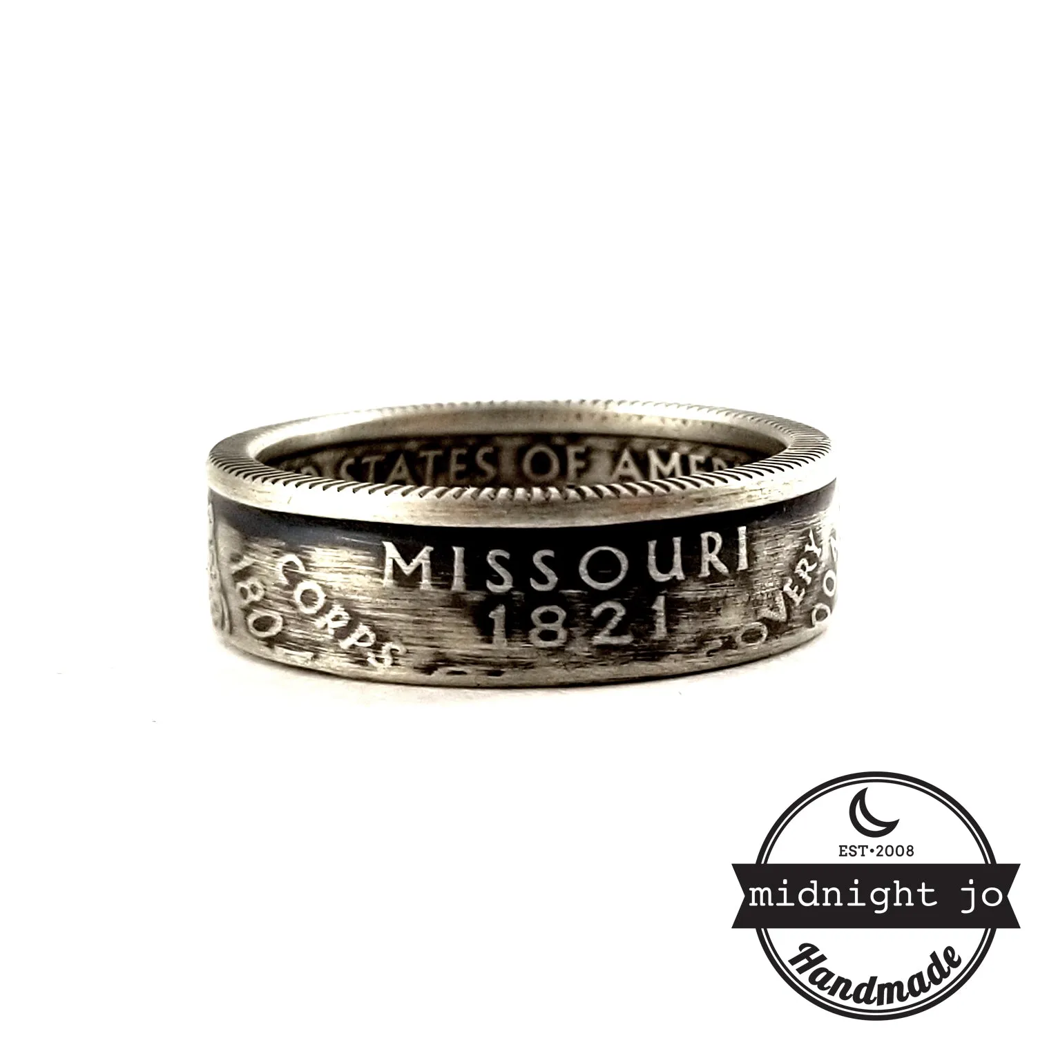 90% Silver Missouri Quarter Ring