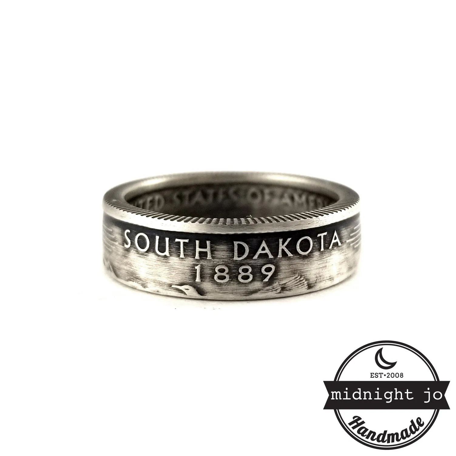 90% Silver South Dakota Quarter Ring