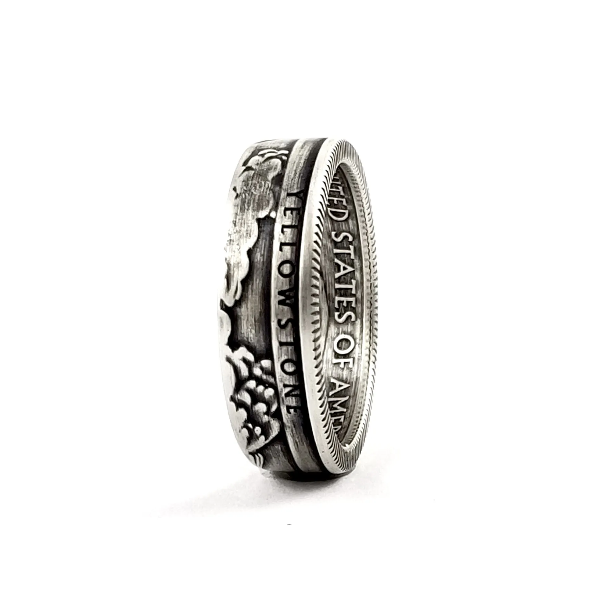 90% Silver Yellowstone National Park Quarter Ring