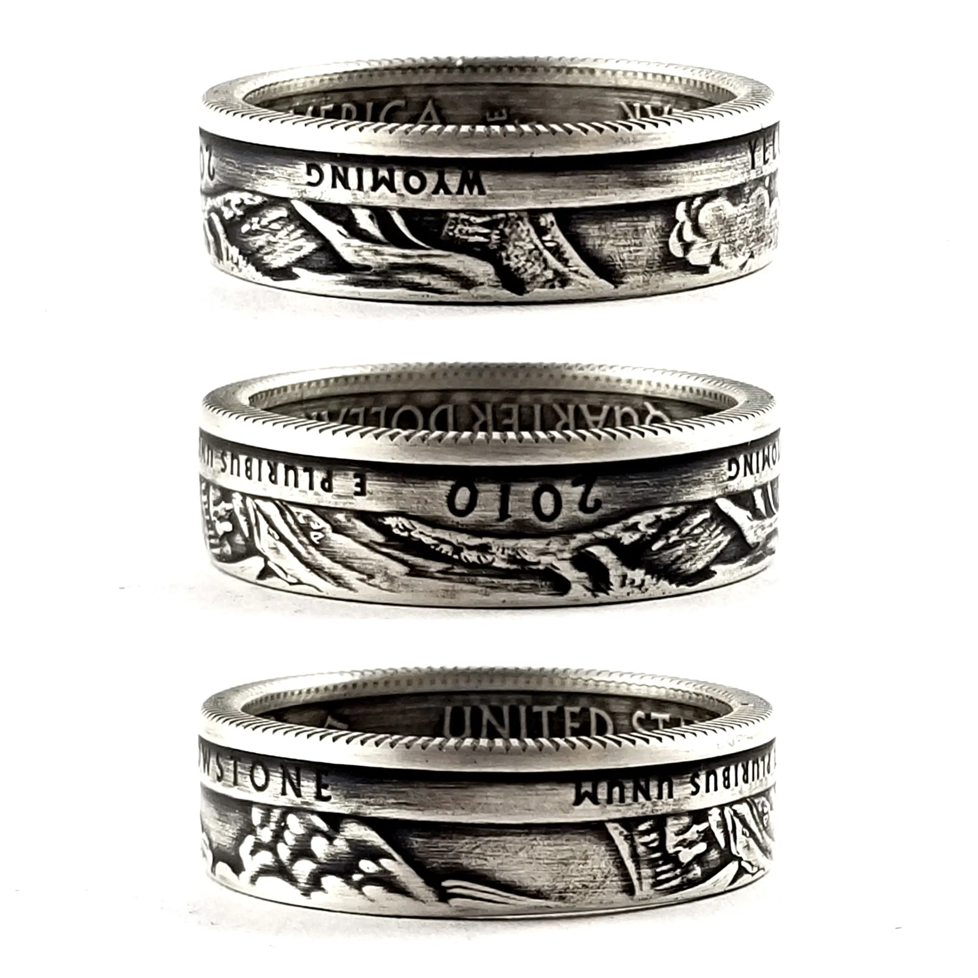 90% Silver Yellowstone National Park Quarter Ring