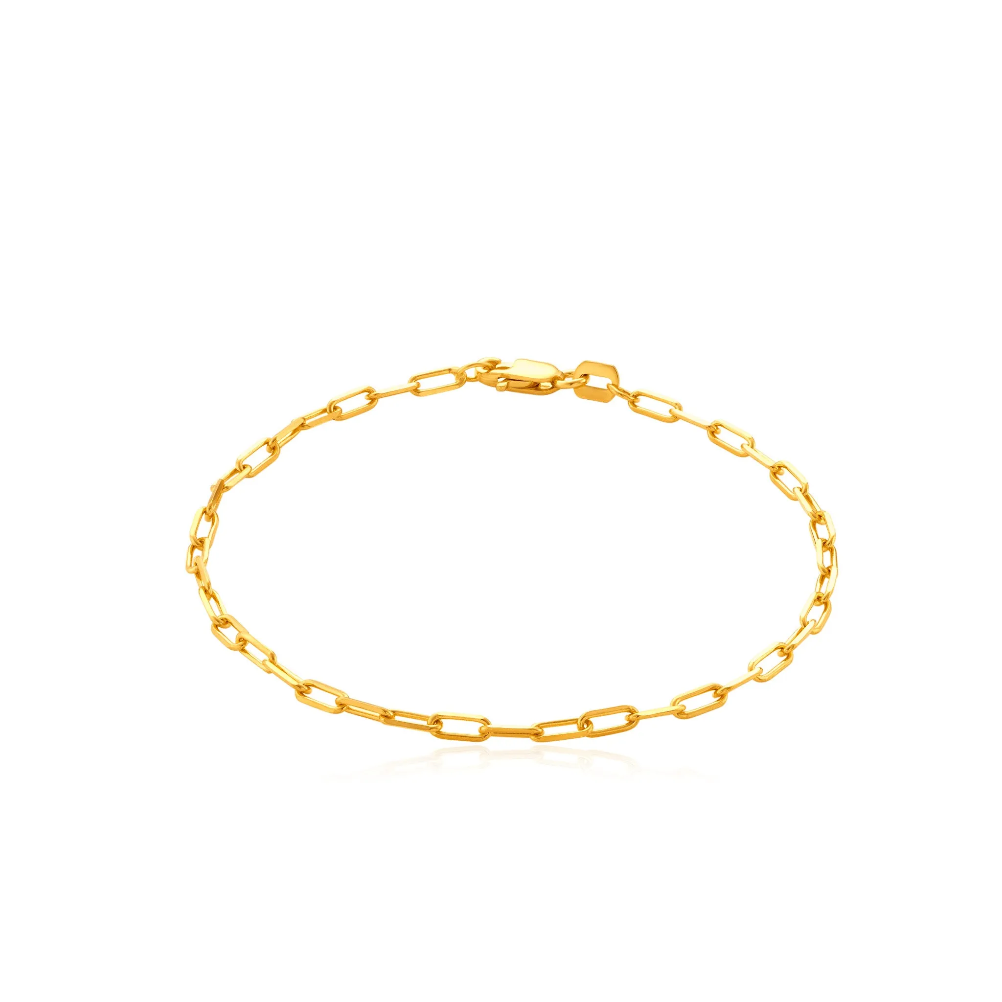 916 Gold Petite Link Bracelet