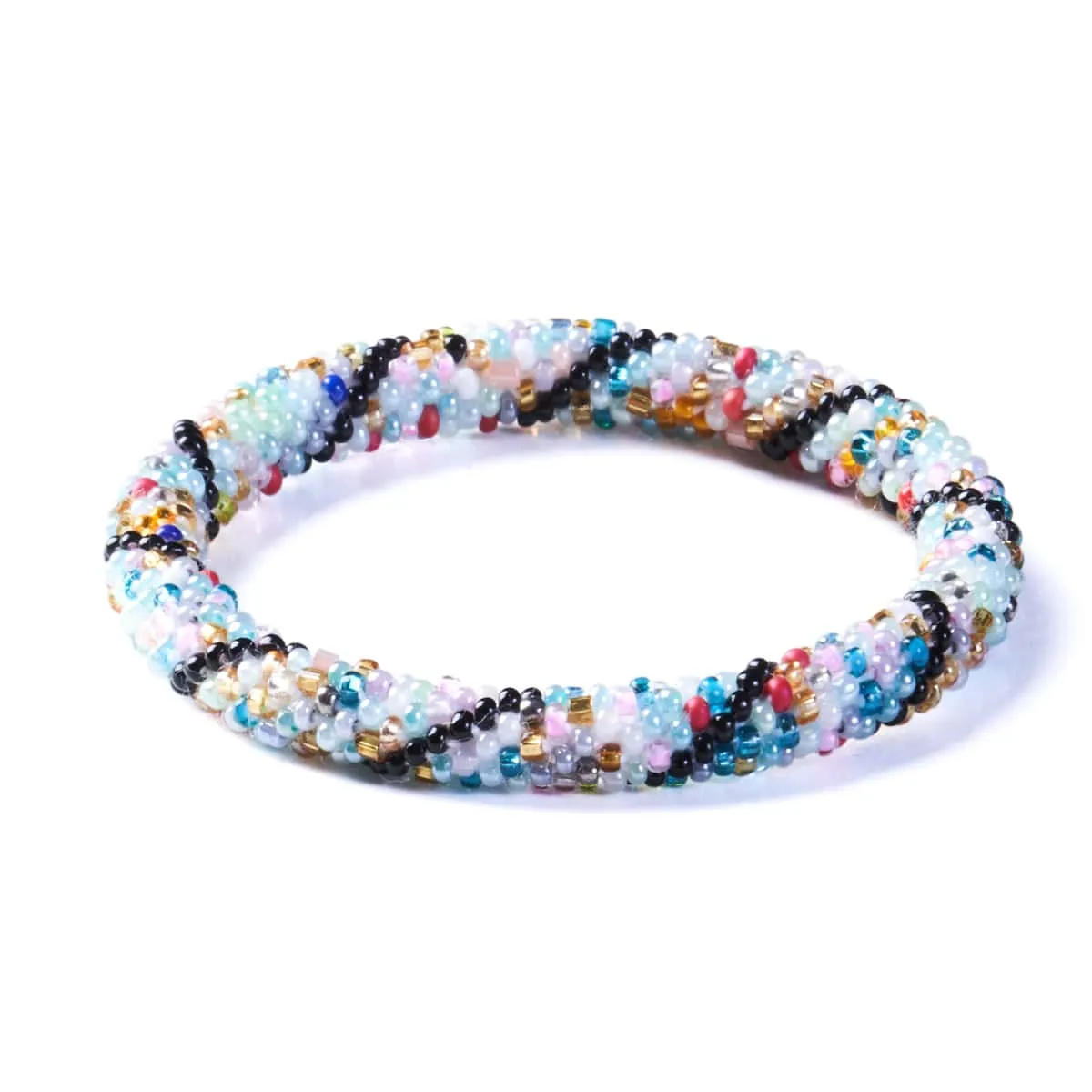 Abstract Expression | Himalayan Glass Bead Bracelet