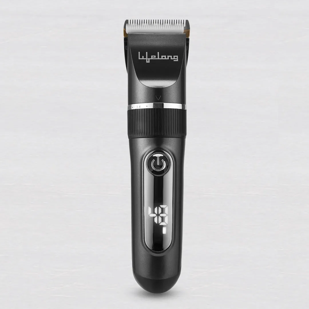 Ace Pro Rechargeable Hair Clipper With Digital Display 6 Combs (3 Mm - 12 Mm)