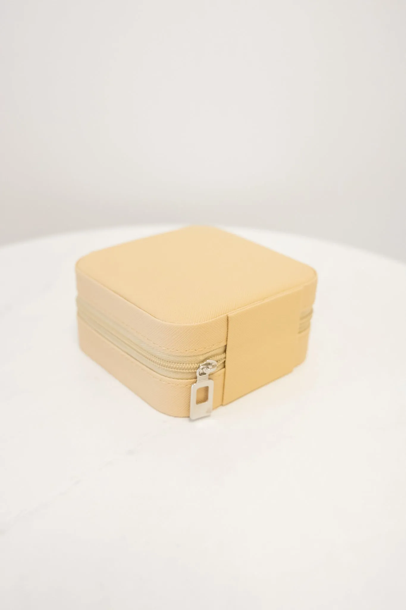 All Together Now Taupe Brown Travel Jewelry Case