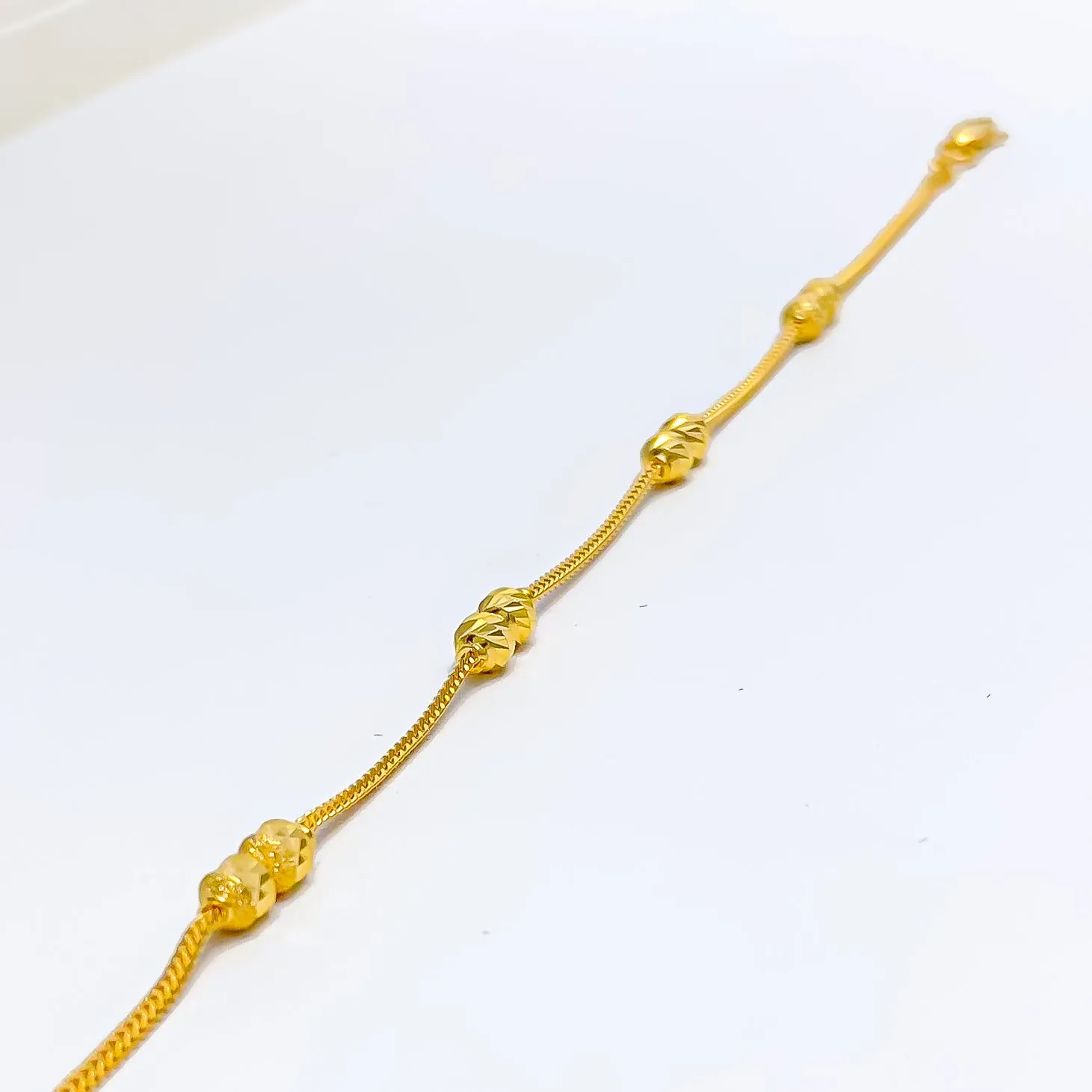 Attractive Slender Bead Bracelet