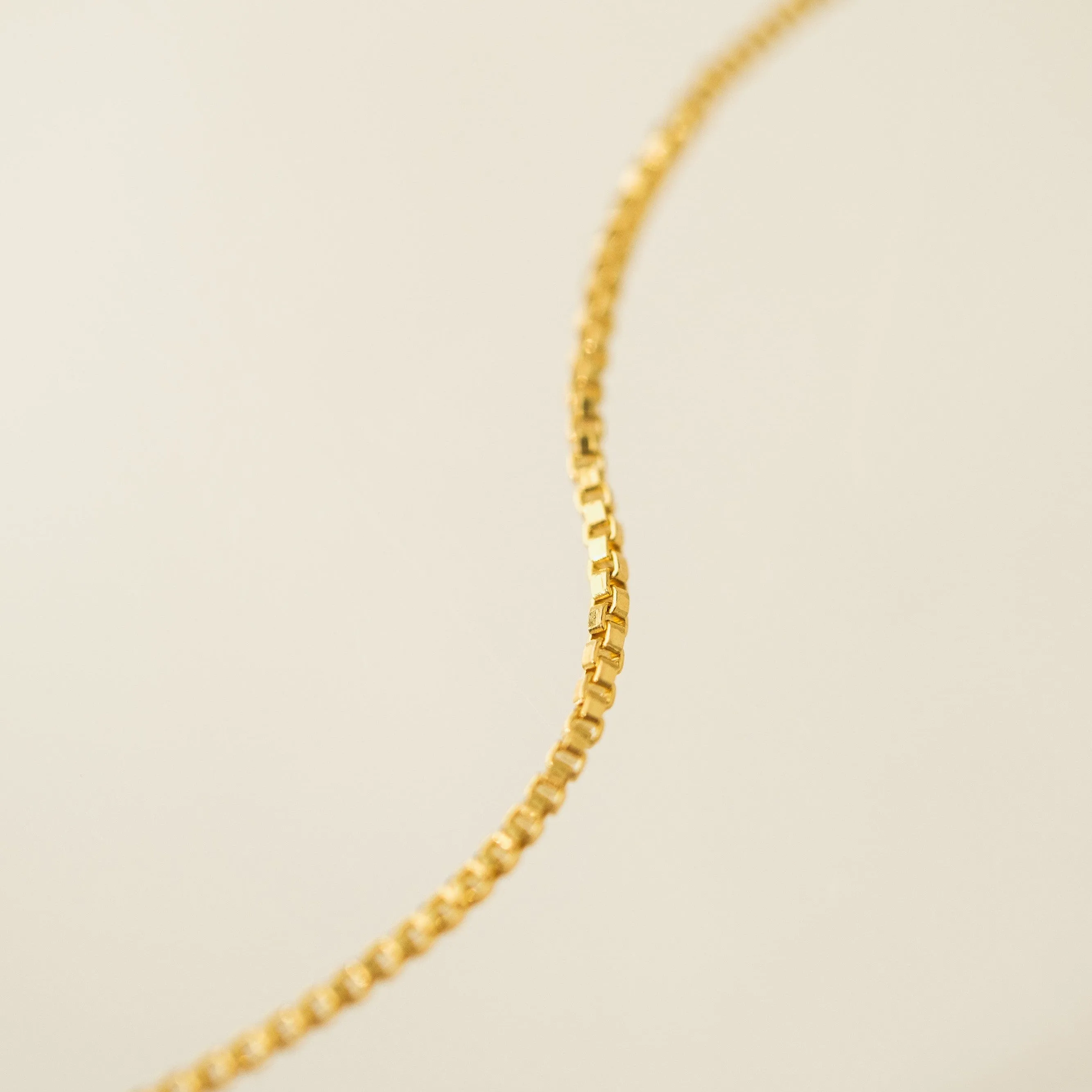 August Birthstone Gold-Filled Necklace