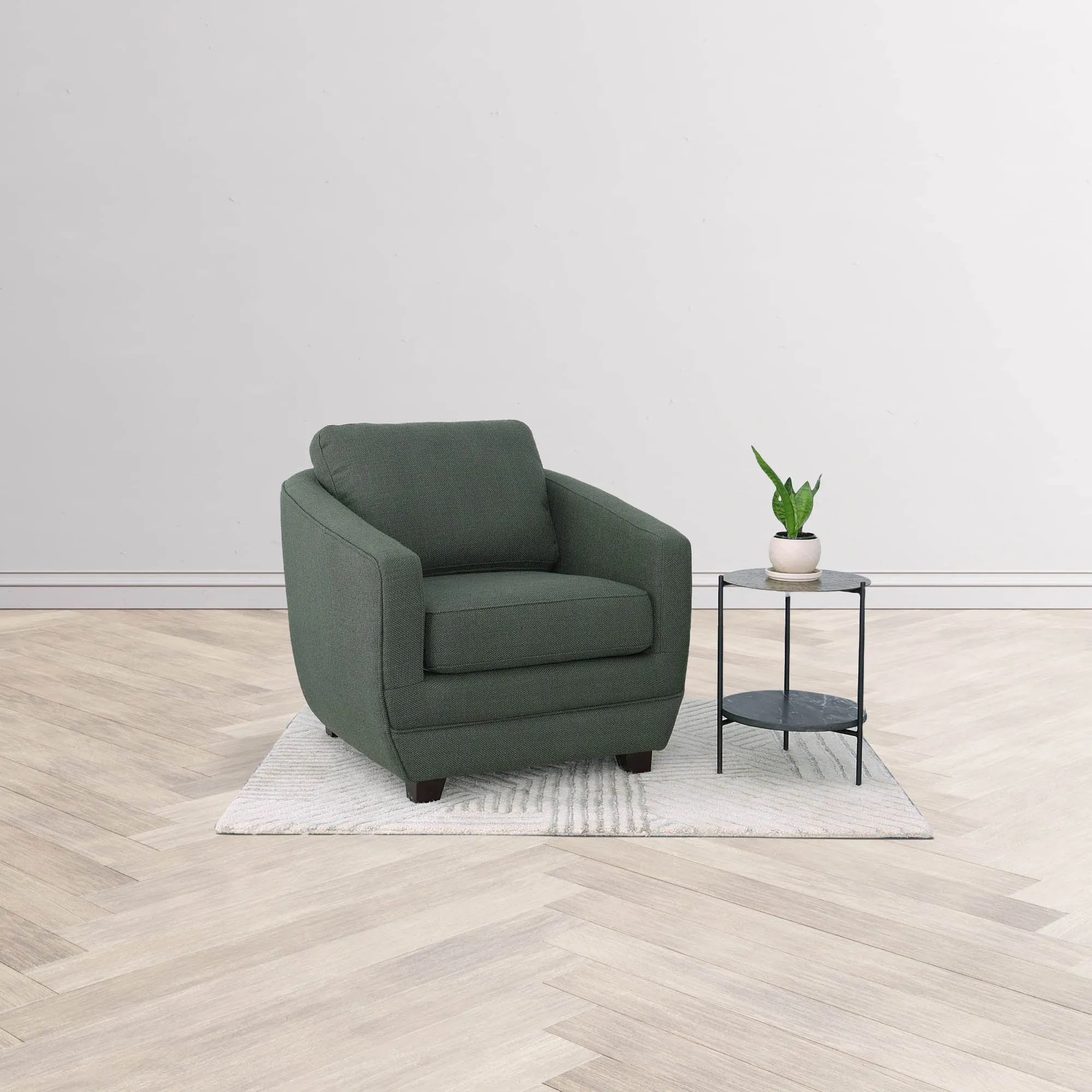 Baltimo Club Chair - Evergreen