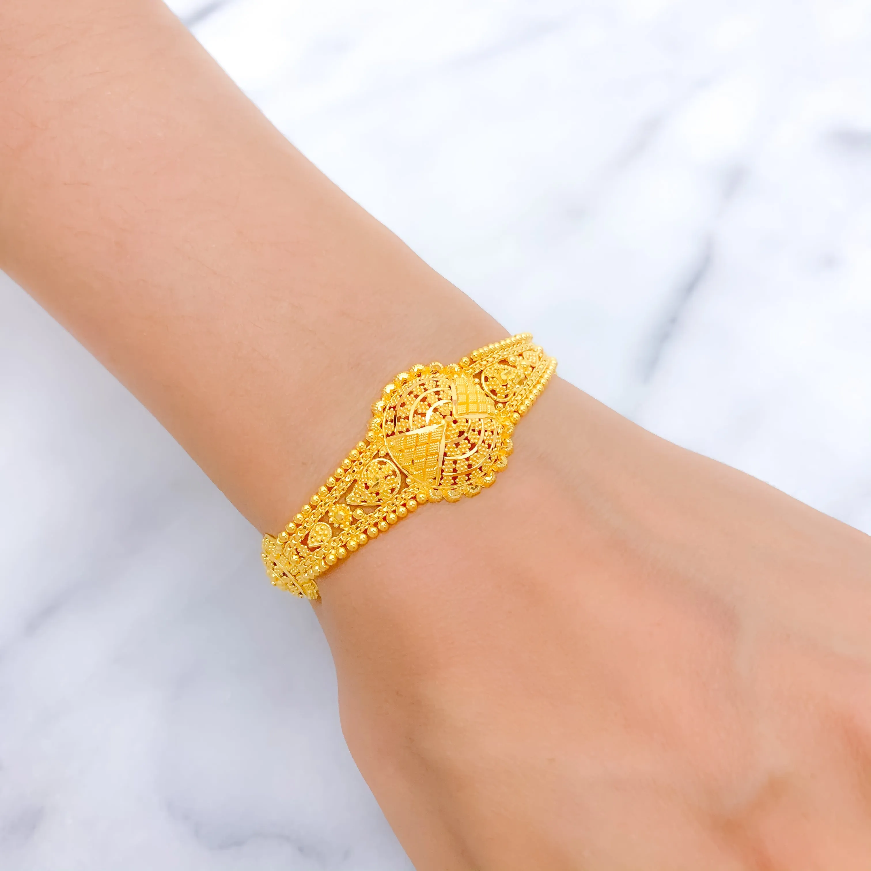 Beautiful Ornate Beaded Bracelet