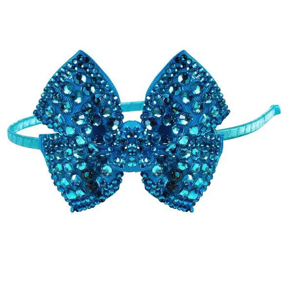 Bejeweled Bow Headband