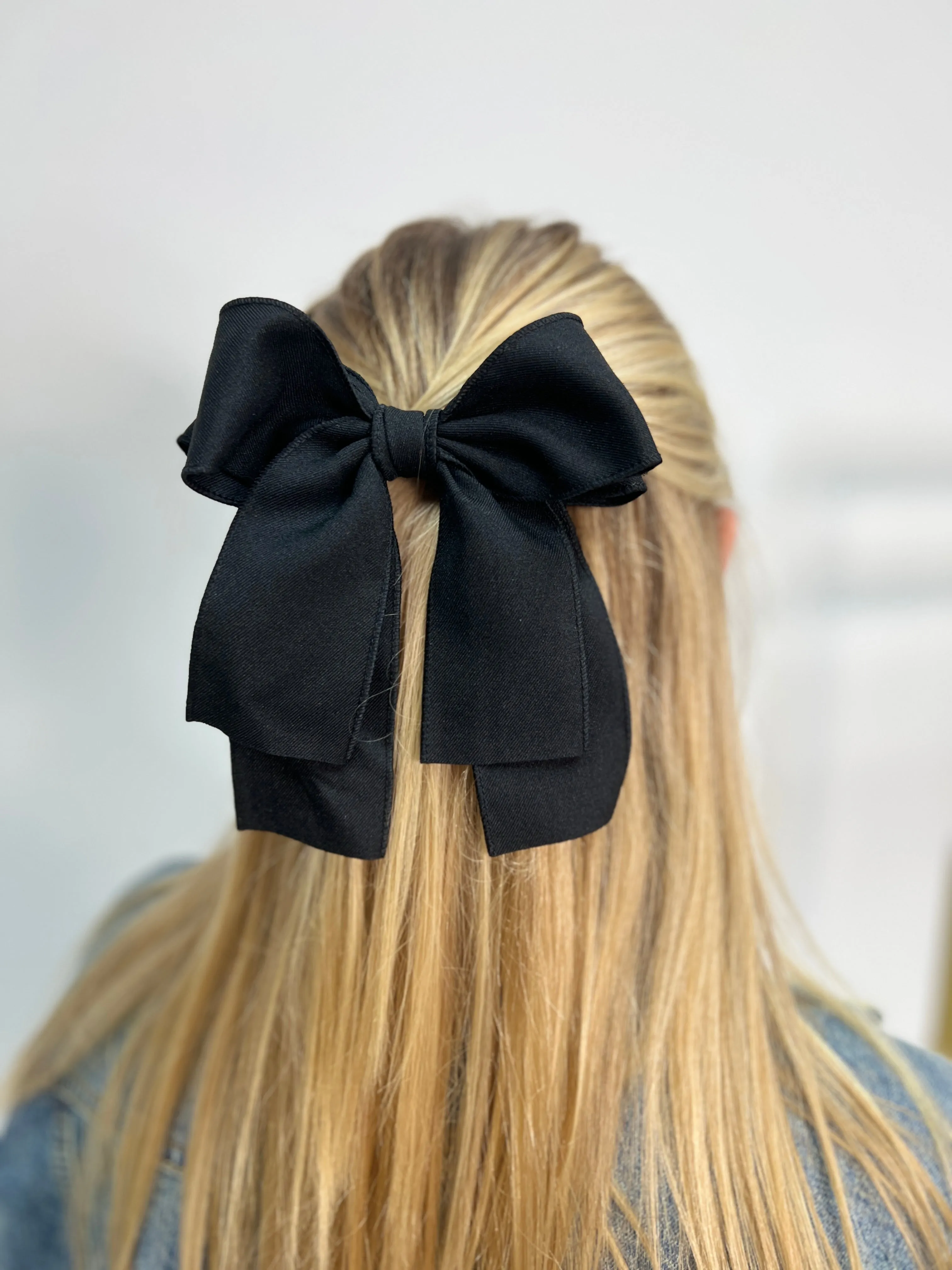 Big Double Bow Hair Clip