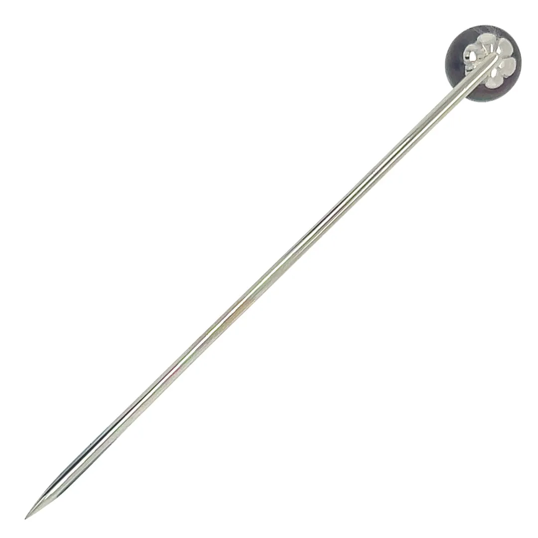 Black Pearl Tie Pin