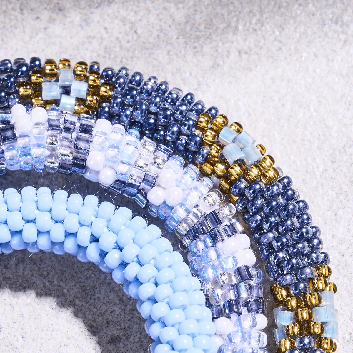 Bluejay Barrow | Himalayan Glass Bead Bracelet