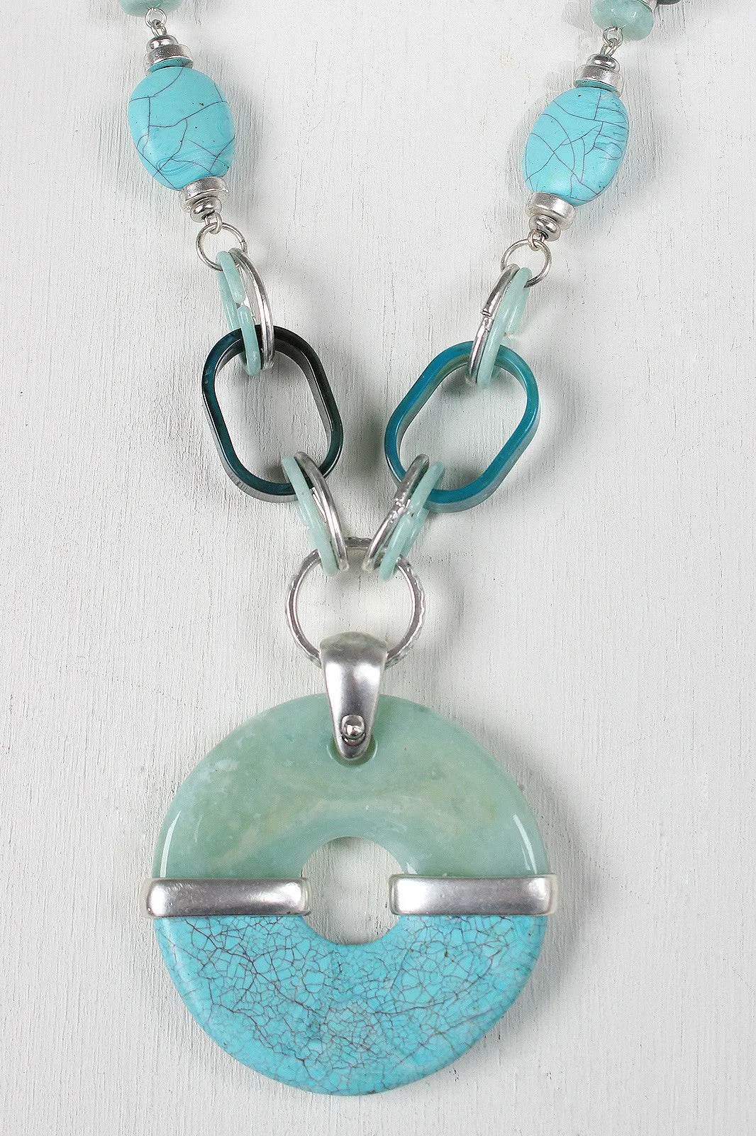 Bohemian Turquoise Statement Neckalce