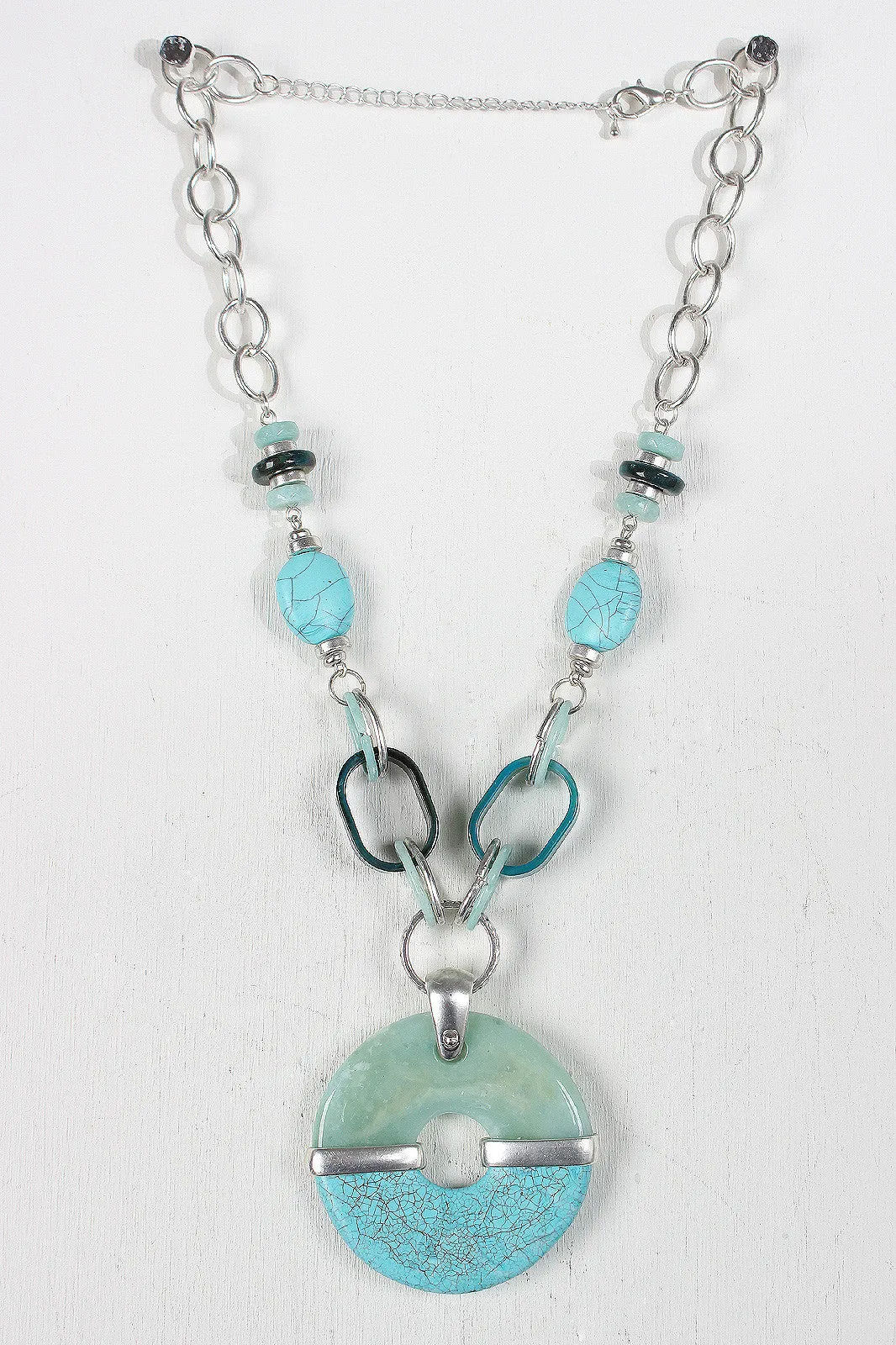 Bohemian Turquoise Statement Neckalce