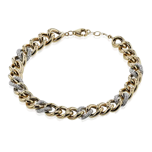 Bracelet in 18k Gold with Diamonds