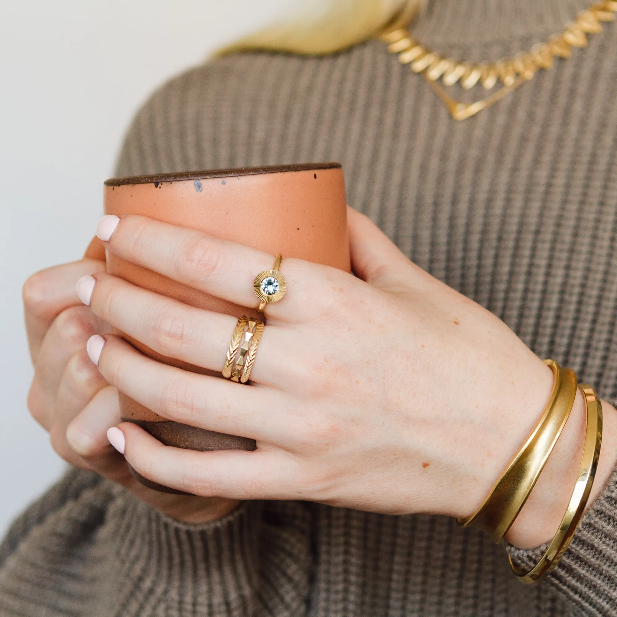 Bronze Ebb Cuff