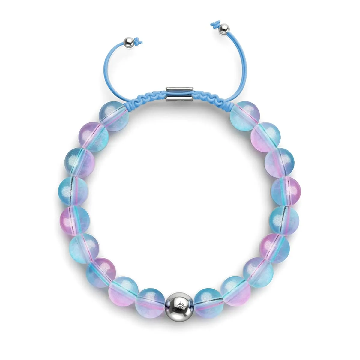 Bubble Pop | Shimmer Glass | Macrame Bracelet