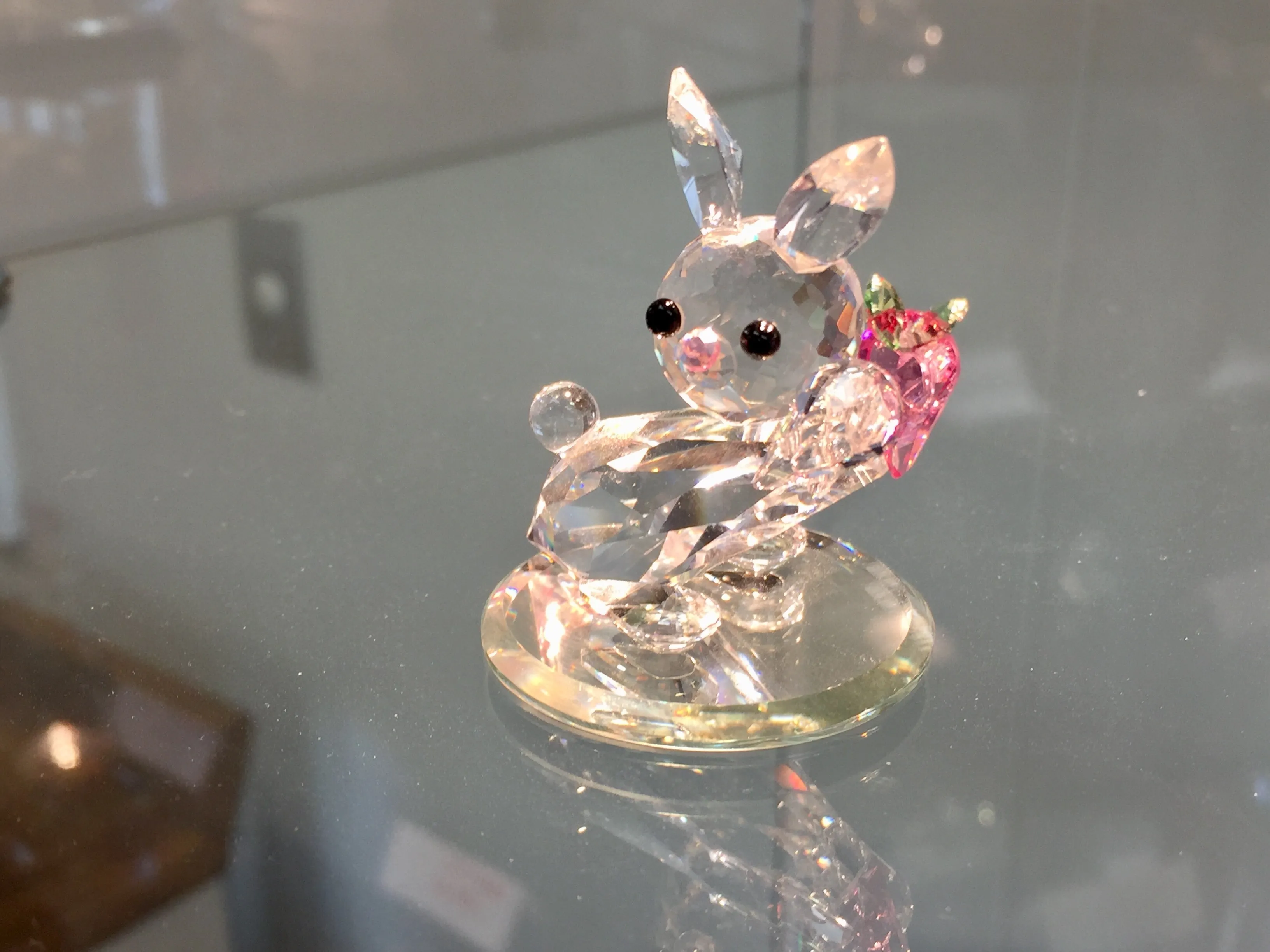 Bunny Crystal Figurine