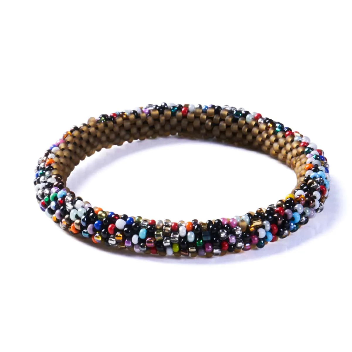 Buried Treasure | Himalayan Glass Bead Bracelet