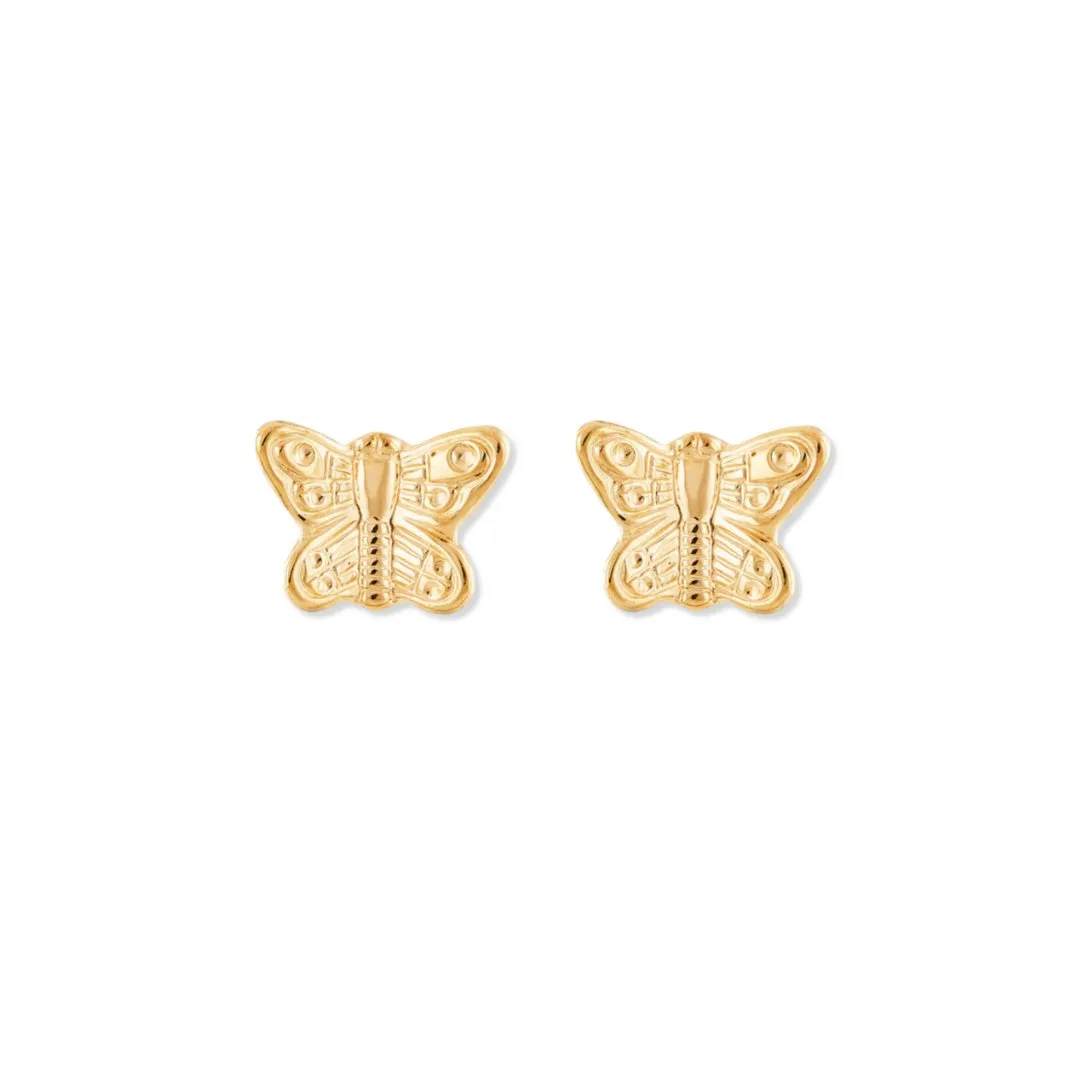 Butterfly Stud Earrings