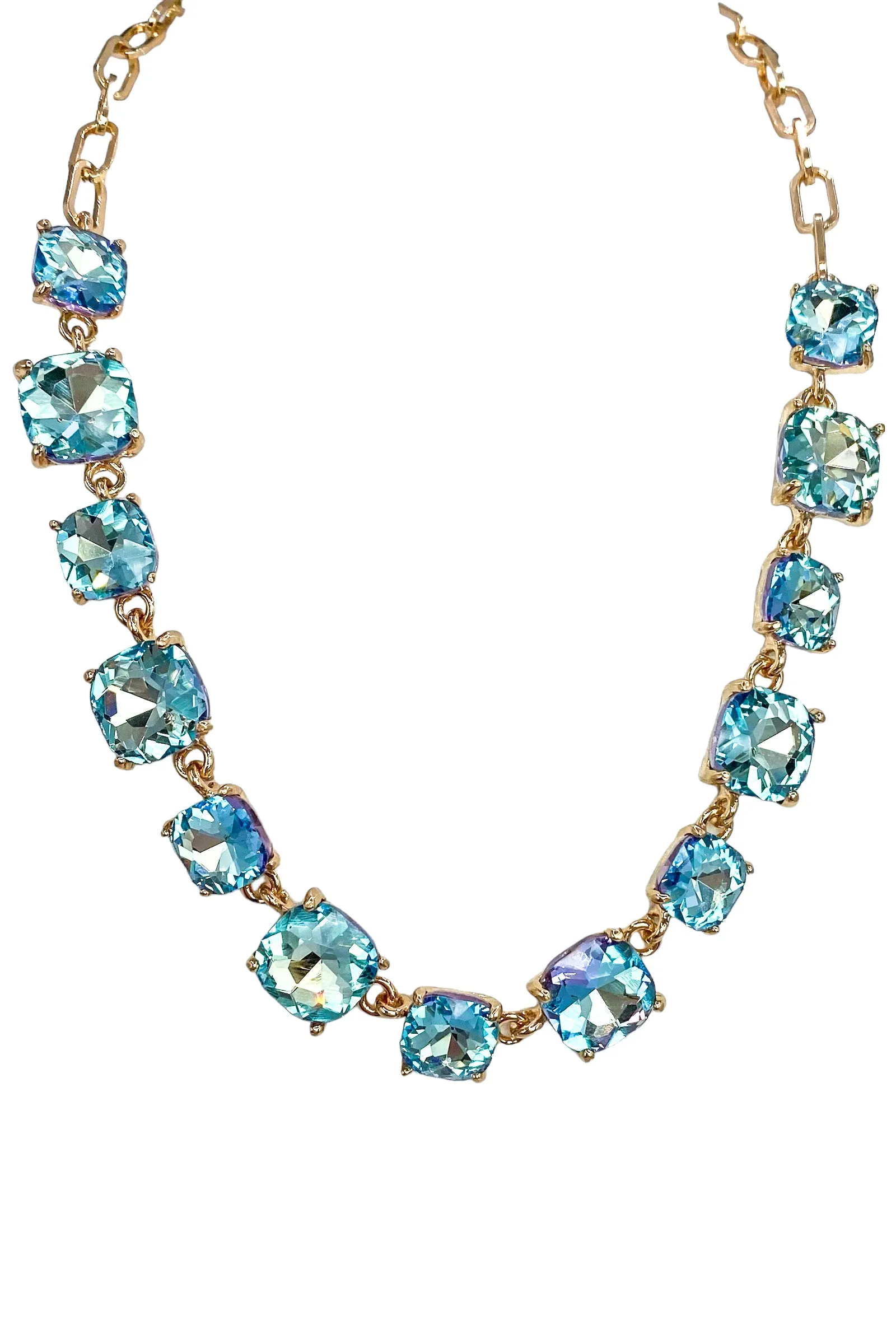 Call You Home Necklace - Aqua