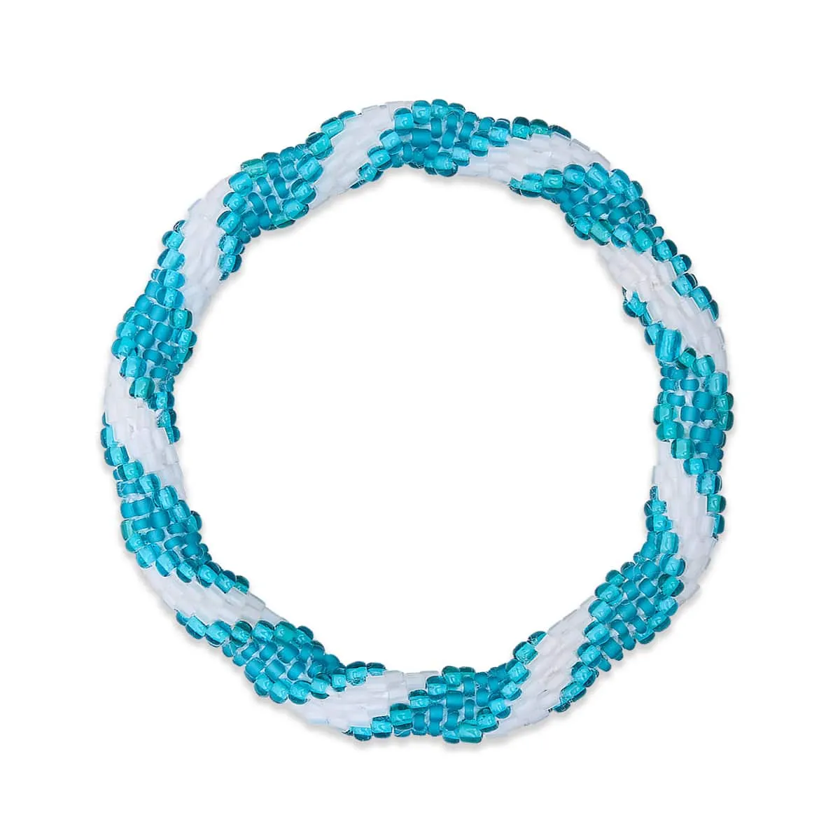 Catching Waves | Himalayan Glass Bead Bracelet