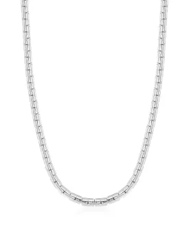 Chloe Chain Necklace- Silver