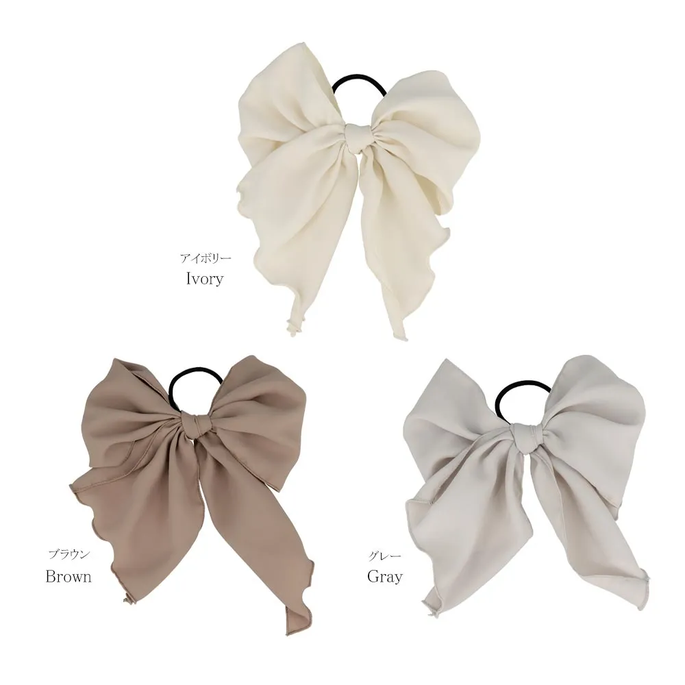 Chunky Bow Hair Tie