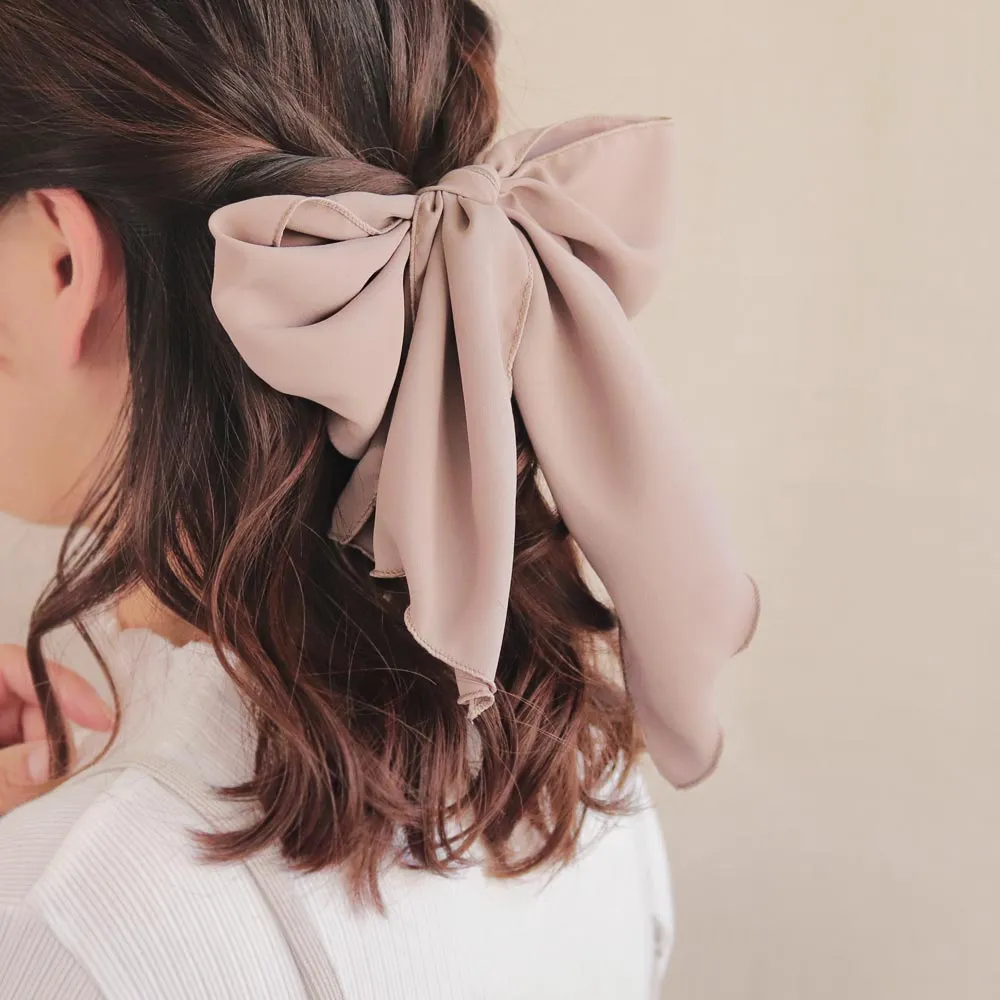 Chunky Bow Hair Tie