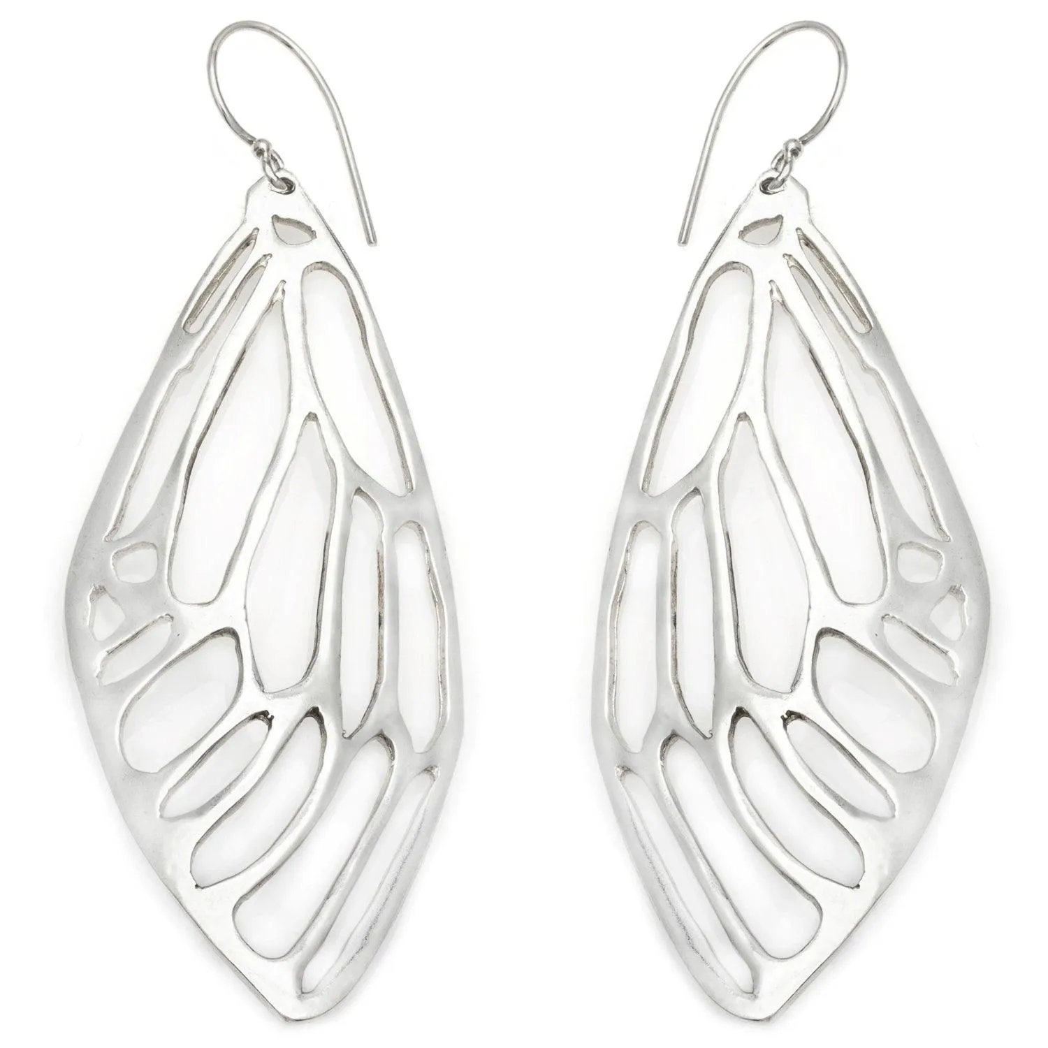 Cicada Wing Earrings | Handcut